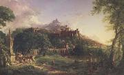 Thomas Cole The Departure (mk13) oil on canvas